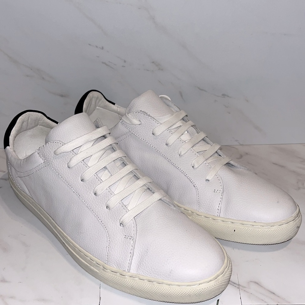 Blake Mckay jay low top white sneaker sz 12.  (G17)